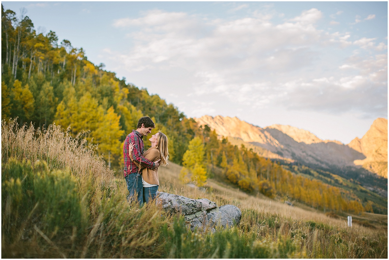 Becky + Casey – Vail Engagement Session